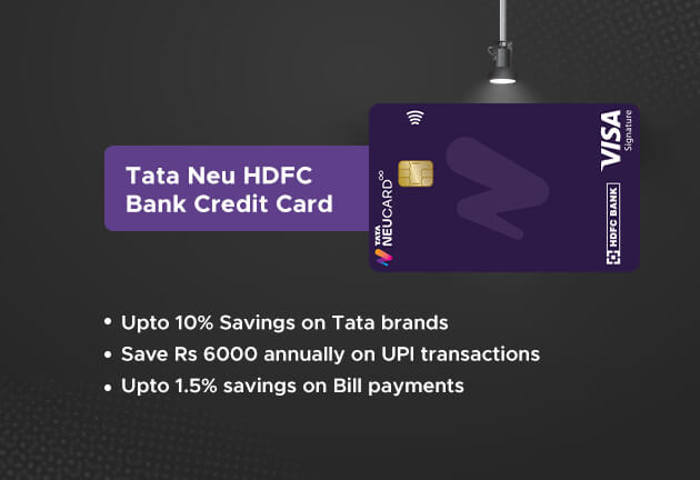 TATA NEU HDFC BANK CREDIT CARD